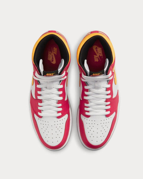 Jordan Air Jordan 1 Light Fusion Red High Top Sneakers - Sneak in