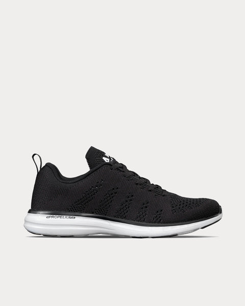 Athletic Propulsion TechLoom Black Running Shoes - in Peace