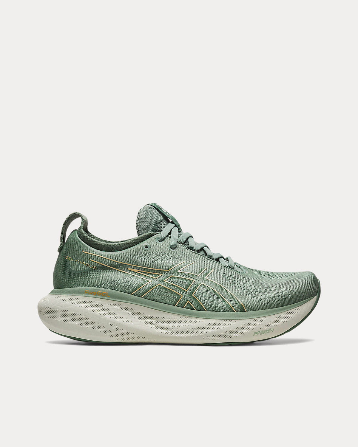 ASICS GEL-NIMBUS 25 WOMENS PIEDMONT GREY PURE SILVER