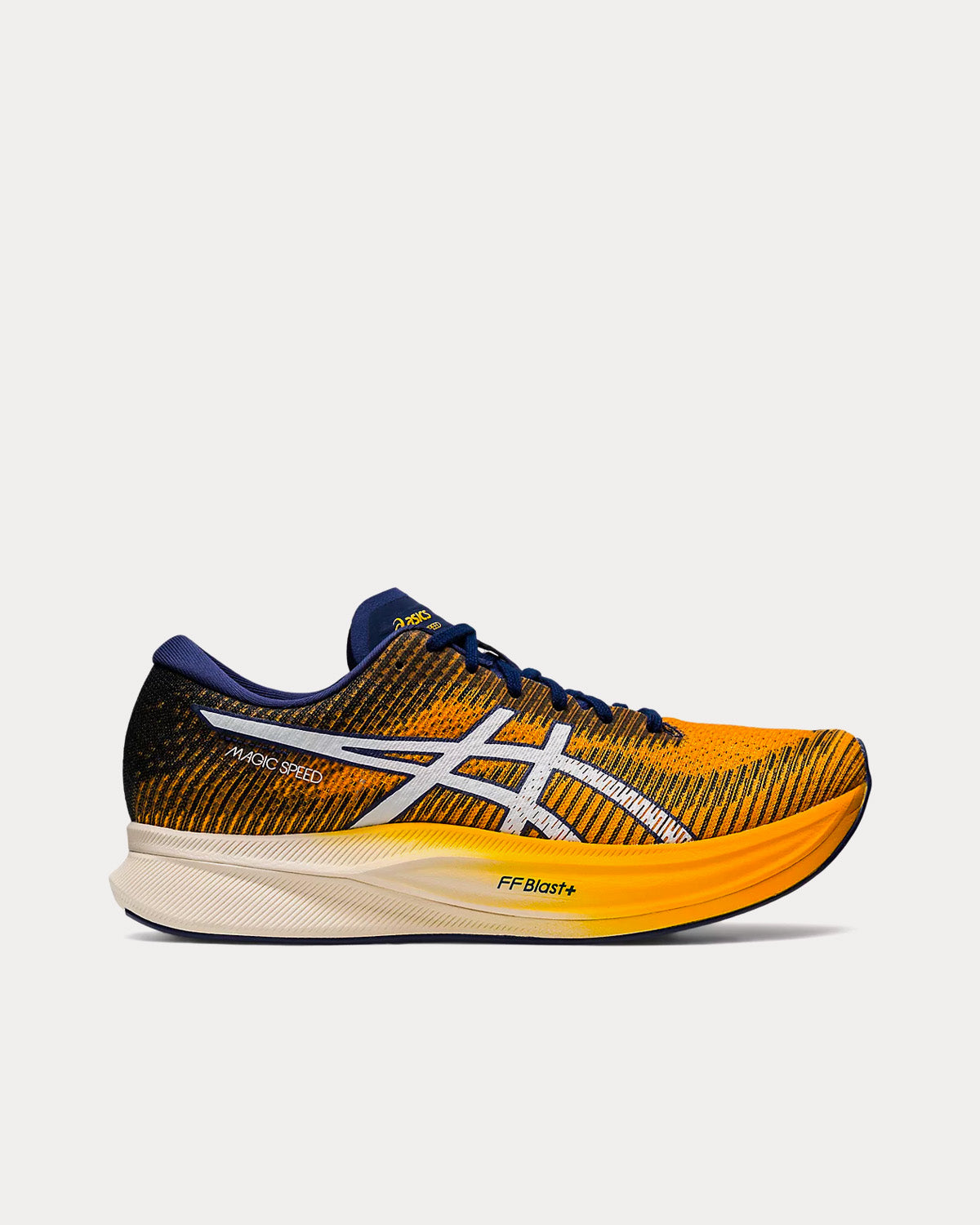 Men's MAGIC SPEED 2, Safety Yellow/White, Running Shoes
