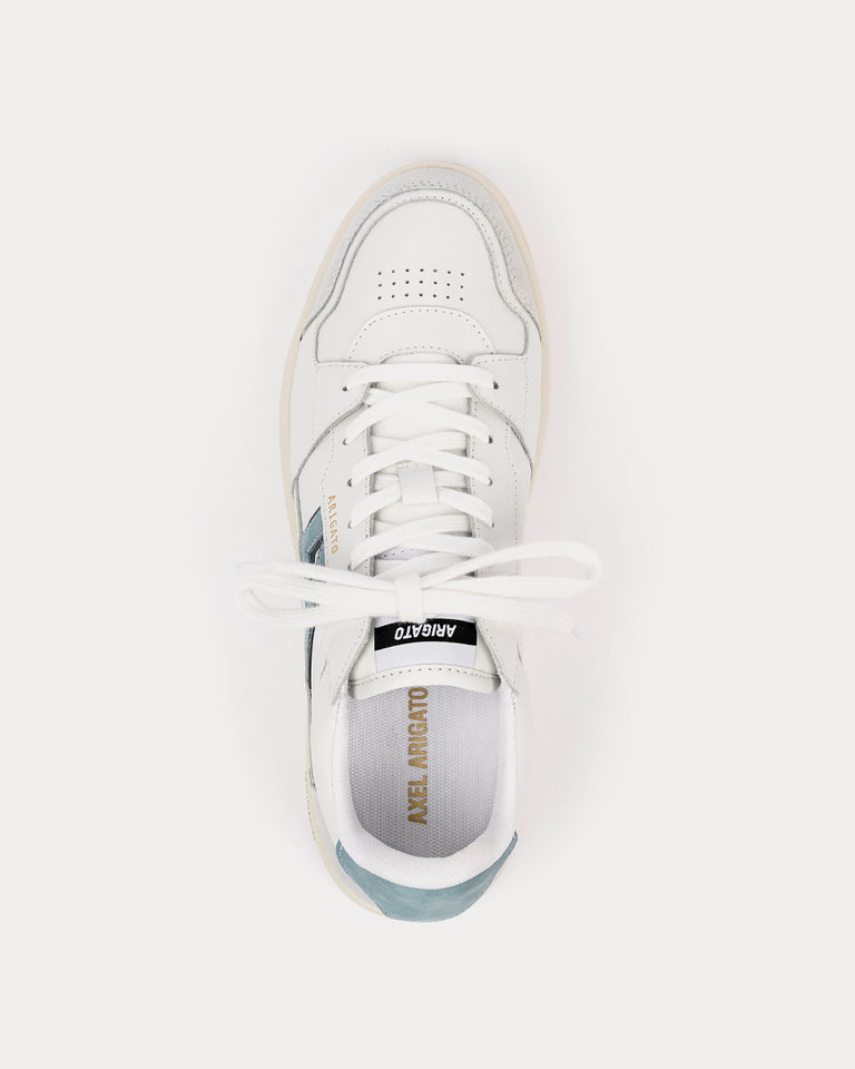 Axel Arigato A-Dice Lo White / Dusty Blue Low Top Sneakers - Sneak in Peace
