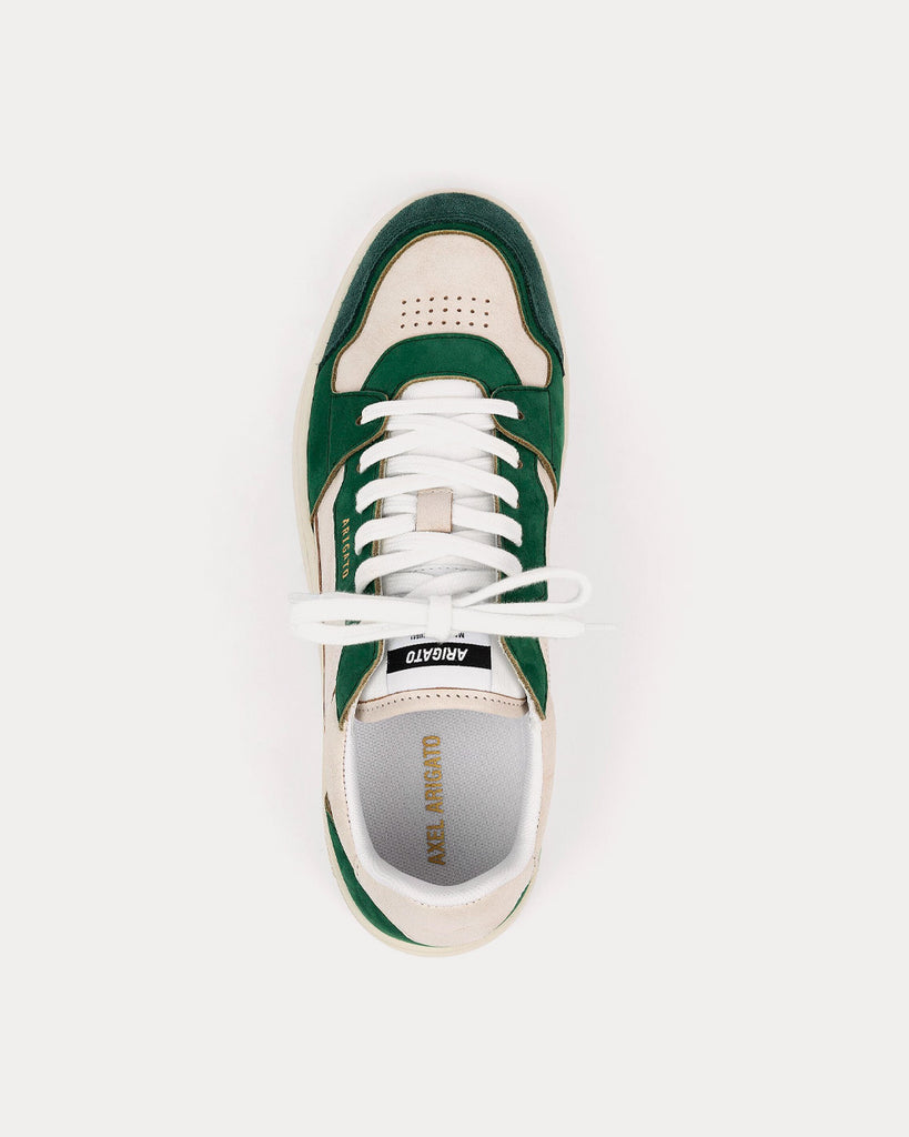 Axel Arigato Dice Lo White / Kale Green Low Top Sneakers - Sneak in Peace