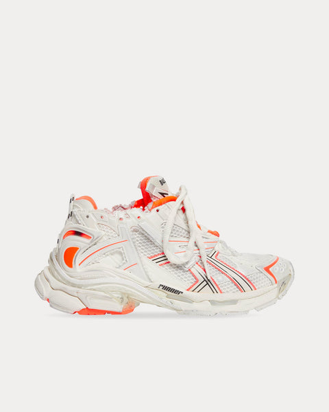 Voorwaarden As Goed opgeleid Balenciaga Runner Mesh & Nylon Neon Orange / Off-White Low Top Sneakers -  Sneak in Peace