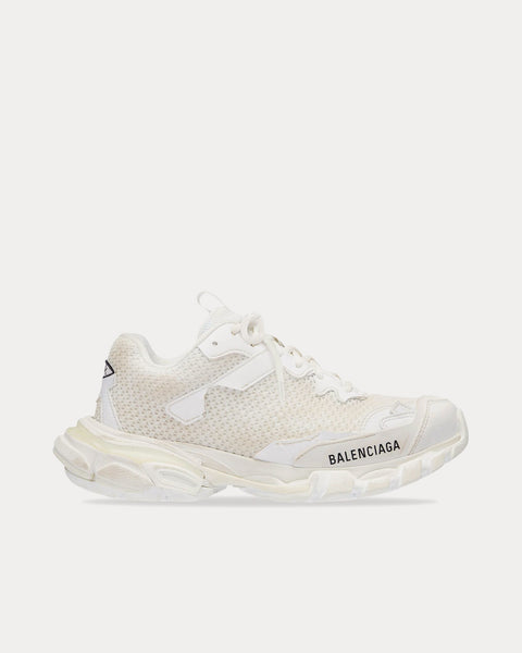 Balenciaga  Mesh & Nylon White Low Top Sneakers - Sneak in Peace