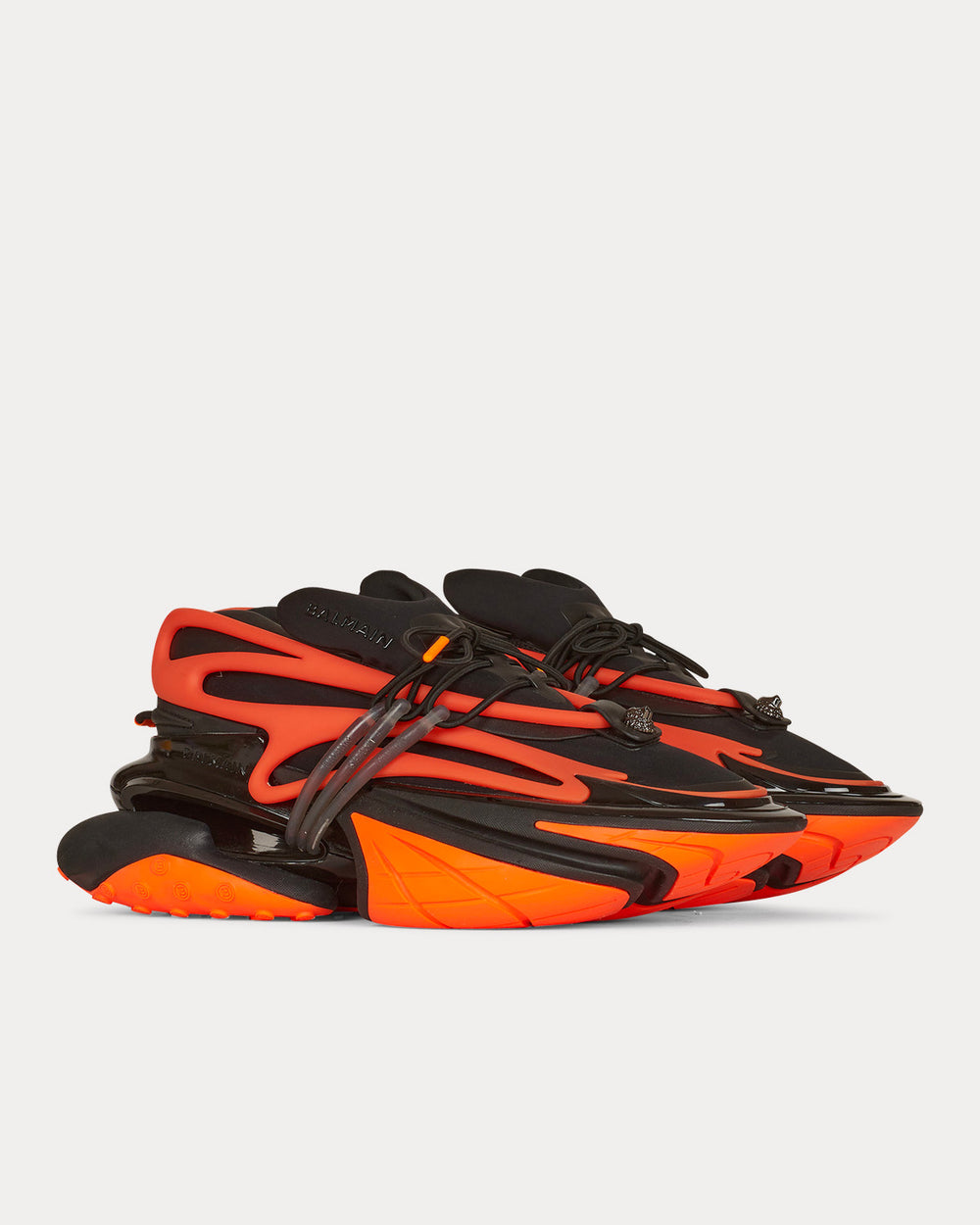 Balmain Unicorn Orange Low Top Sneakers - Sneak in Peace