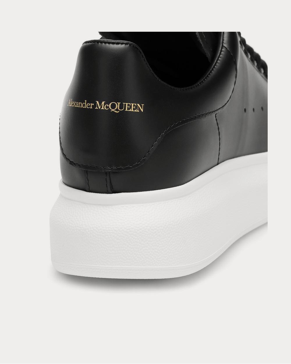 Alexander McQueen Leather Black Low Top Sneakers - Sneak in Peace