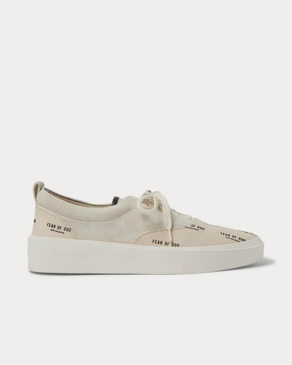 Fear of God 101 Canvas Backless Cream low top sneakers - Sneak in