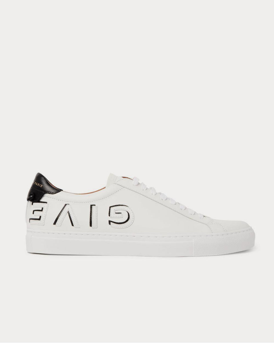 Givenchy Urban Street Logo-Print Leather White low top sneakers - Sneak in  Peace