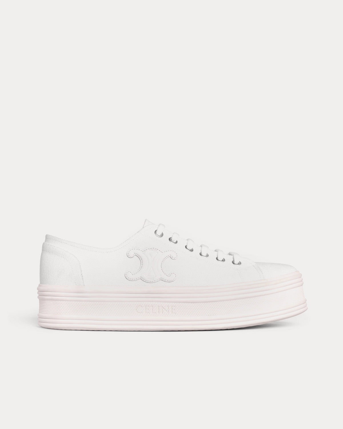 Celine Tennis Mesh & Calfskin Optic White / Black Low Top Sneakers - Sneak  in Peace