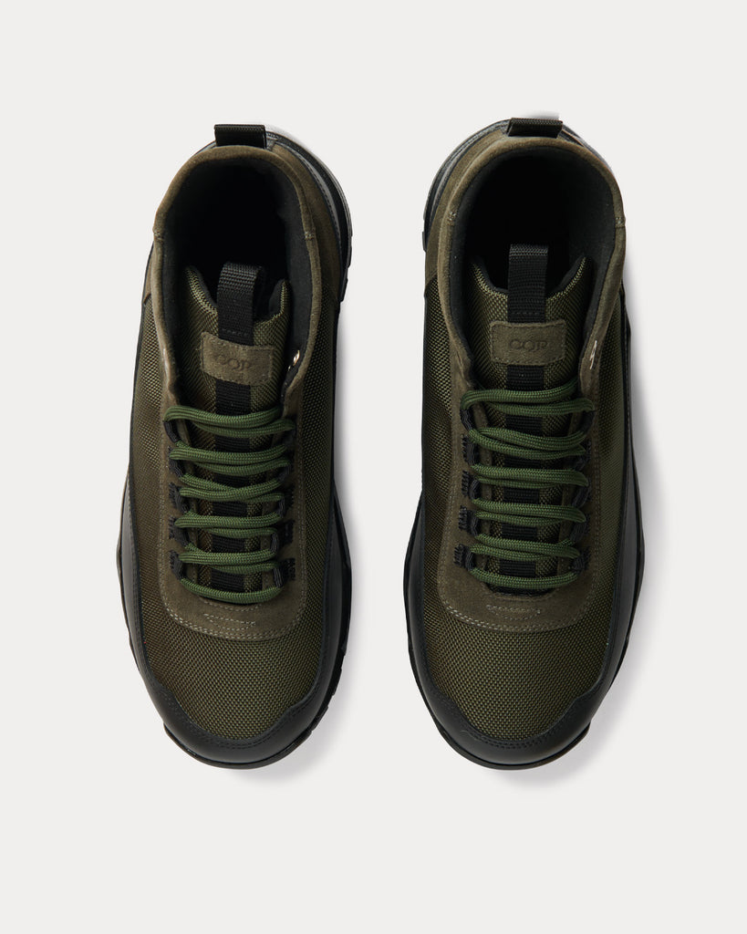 CQP Scander Olive High Top Sneakers - Sneak in Peace