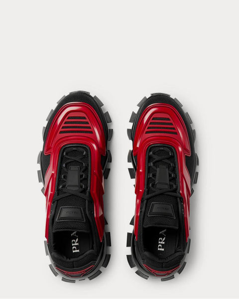 Prada Cloudbust Thunder Rubber and Mesh Red low top sneakers - Sneak in  Peace