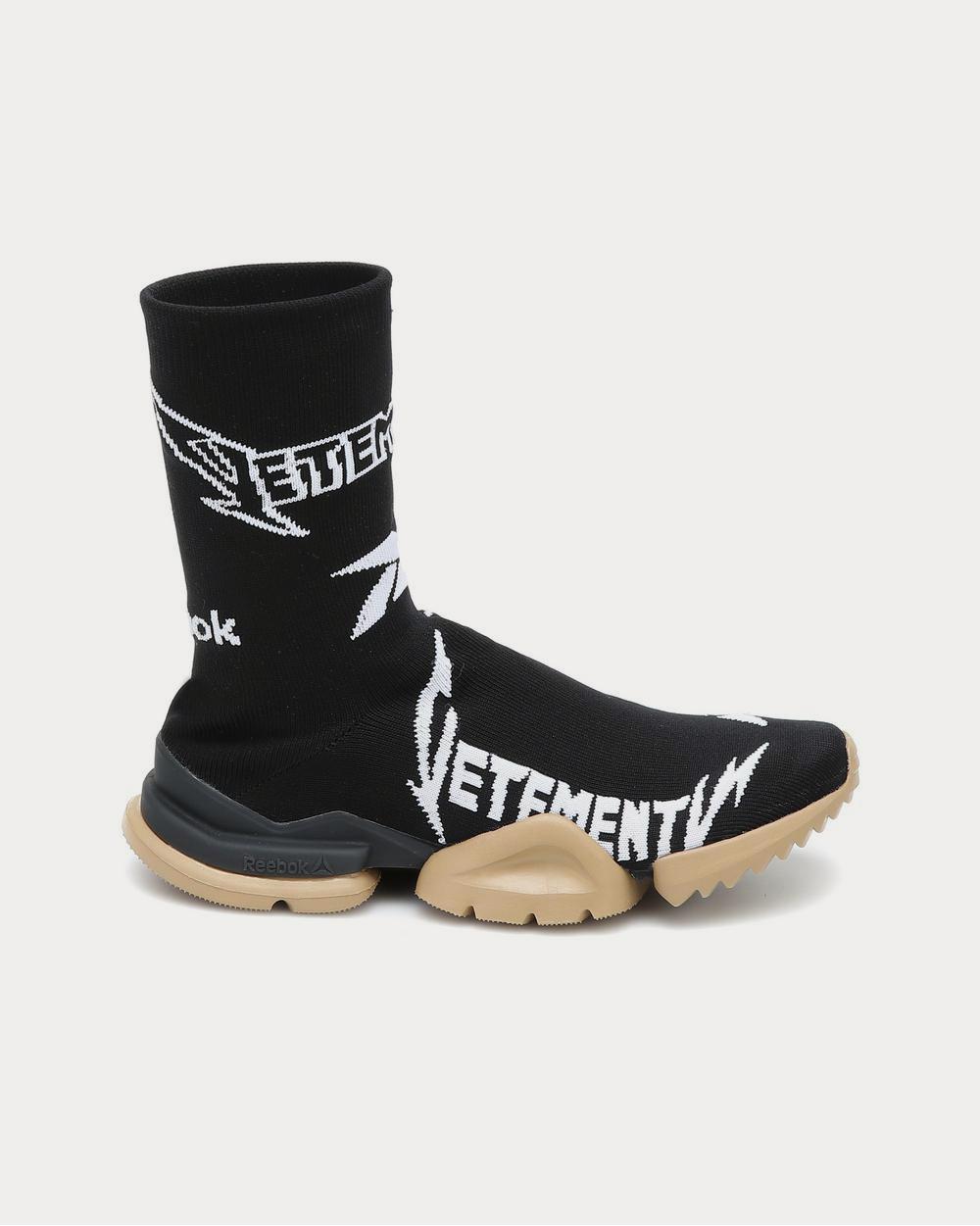 Vetements x Reebok Metal Sock Runner Black - Sneak in Peace