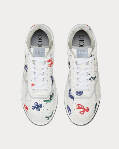 Dior x Kenny Scharf B27 White Smooth Calfskin with Printed Motif Low