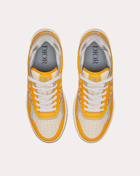 Dior B27 Gold-Tone Smooth Calfskin and Dior Oblique Jacquard Low Top  Sneakers - Sneak in Peace