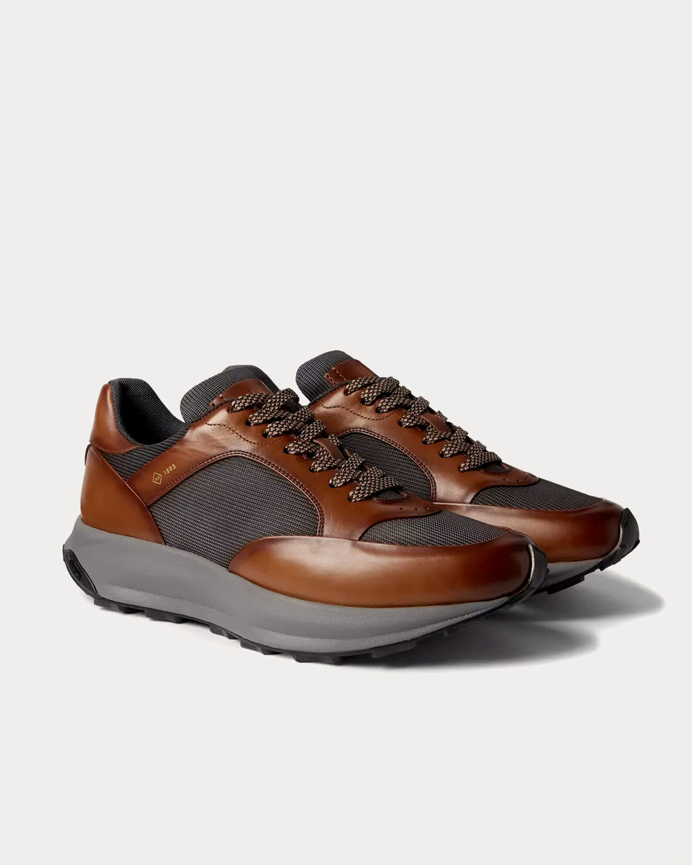 Dunhill Aerial Patina Tan Low Top Sneakers - Sneak in Peace