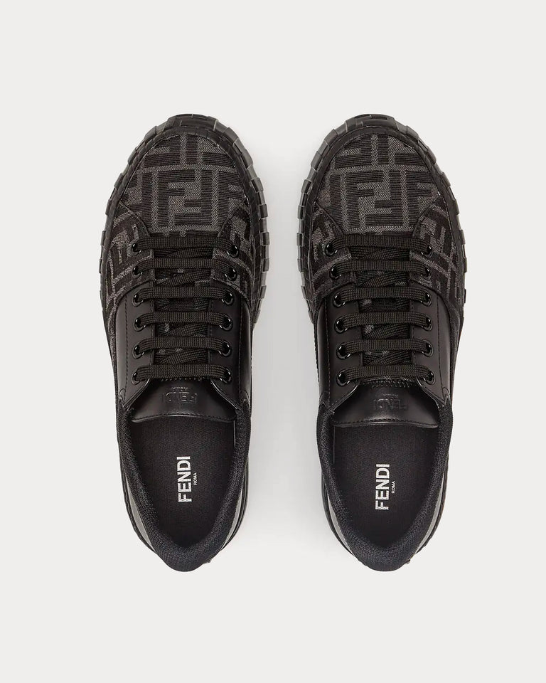 Fendi Fabric Black Low Top Sneakers - Sneak in Peace