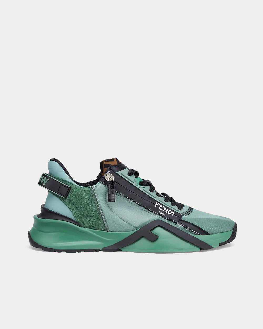 Fendi Flow Nylon Green Low Top Sneakers - Sneak in Peace