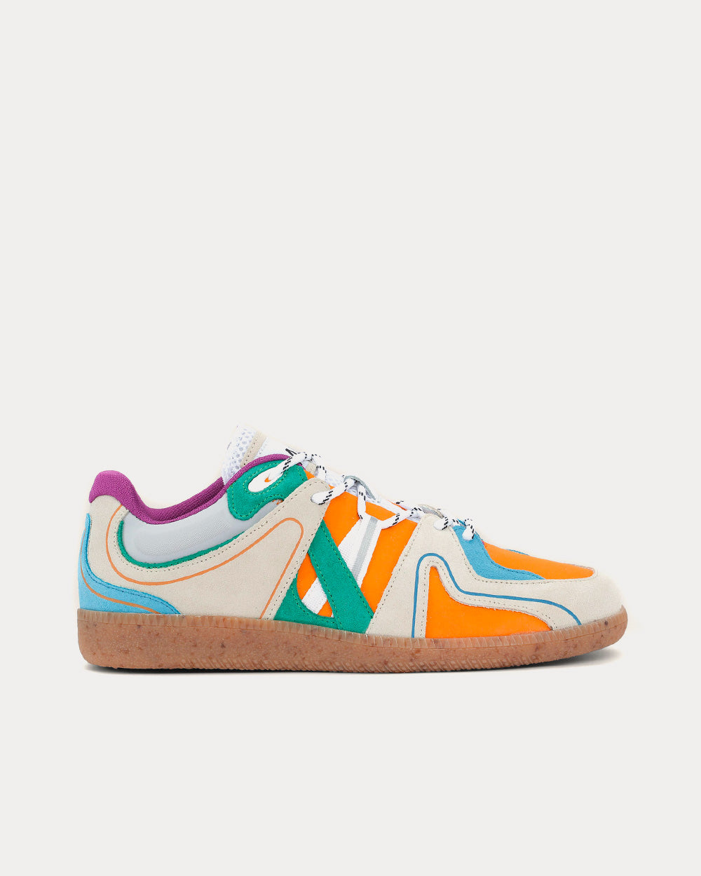 GANNI Sporty Mix Retro Bright Low Sneakers Sneak in Peace