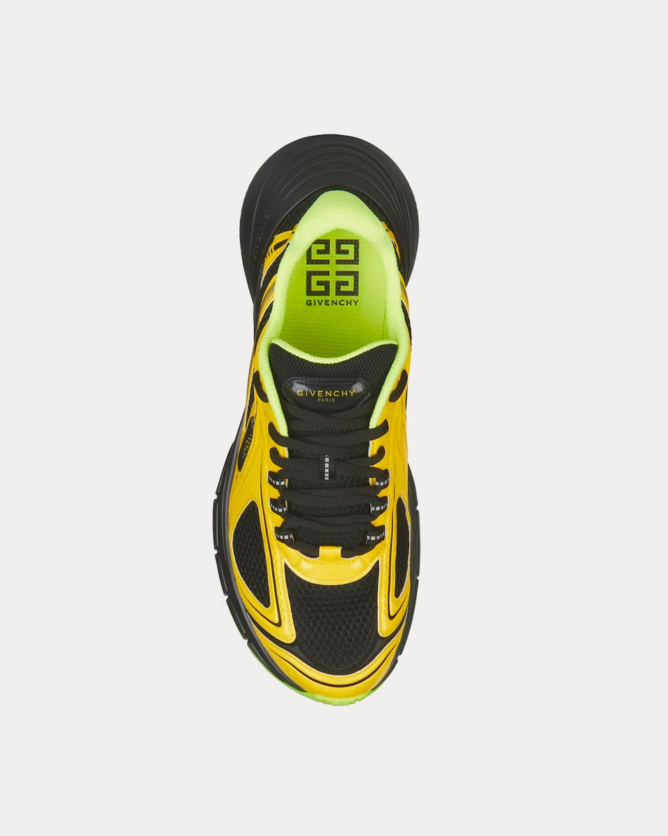 Givenchy TK-MX Runner Mesh Yellow / Black Low Top Sneakers - Sneak in Peace