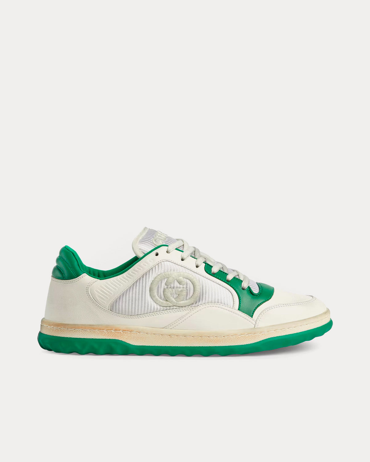 Green on sale gucci shoes