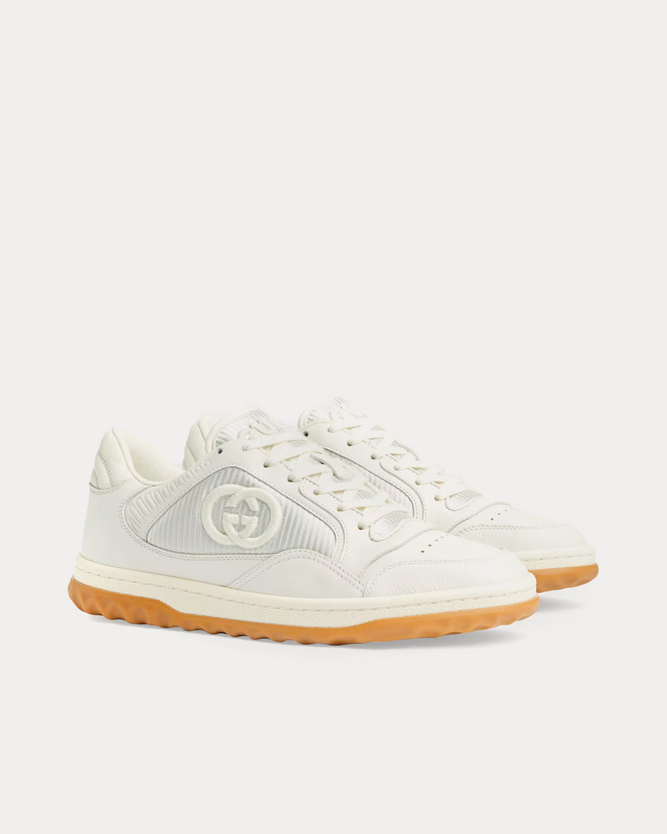 Gucci MAC80 Leather Off White Low Top Sneakers - Sneak in Peace