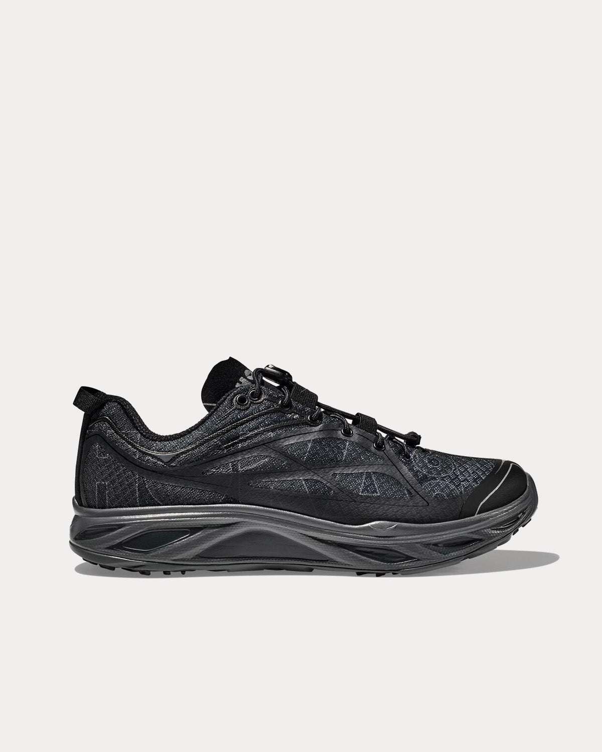 Hoka Project Clifton Black / Black Running Shoes - Sneak in Peace