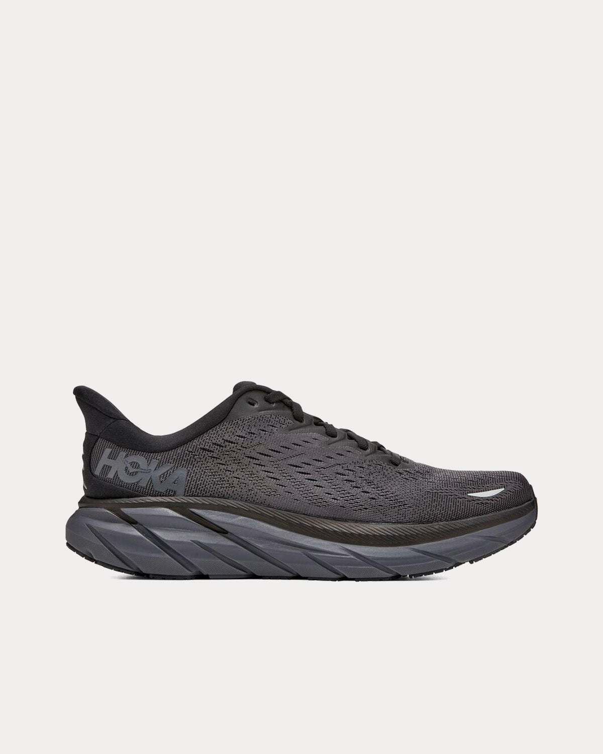 Hoka Project Clifton Black / Black Running Shoes - Sneak in Peace