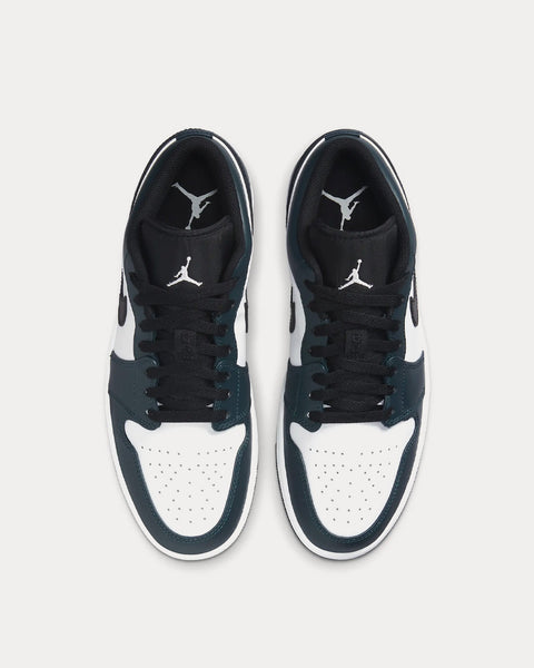 Jordan Air 1 Low Navy / Black / White Top Sneakers - Sneak in Peace