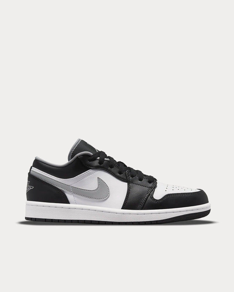 Jordan Air Jordan 1 Black / White / Particle Grey Low Top Sneakers ...