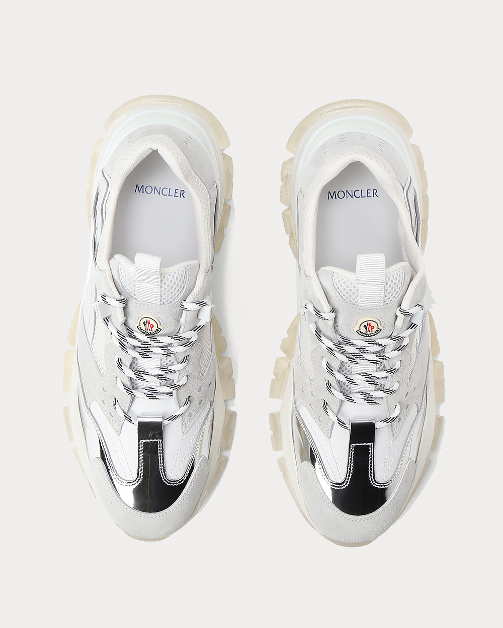 Moncler Leave No Trace White Low Top Sneakers - Sneak in Peace