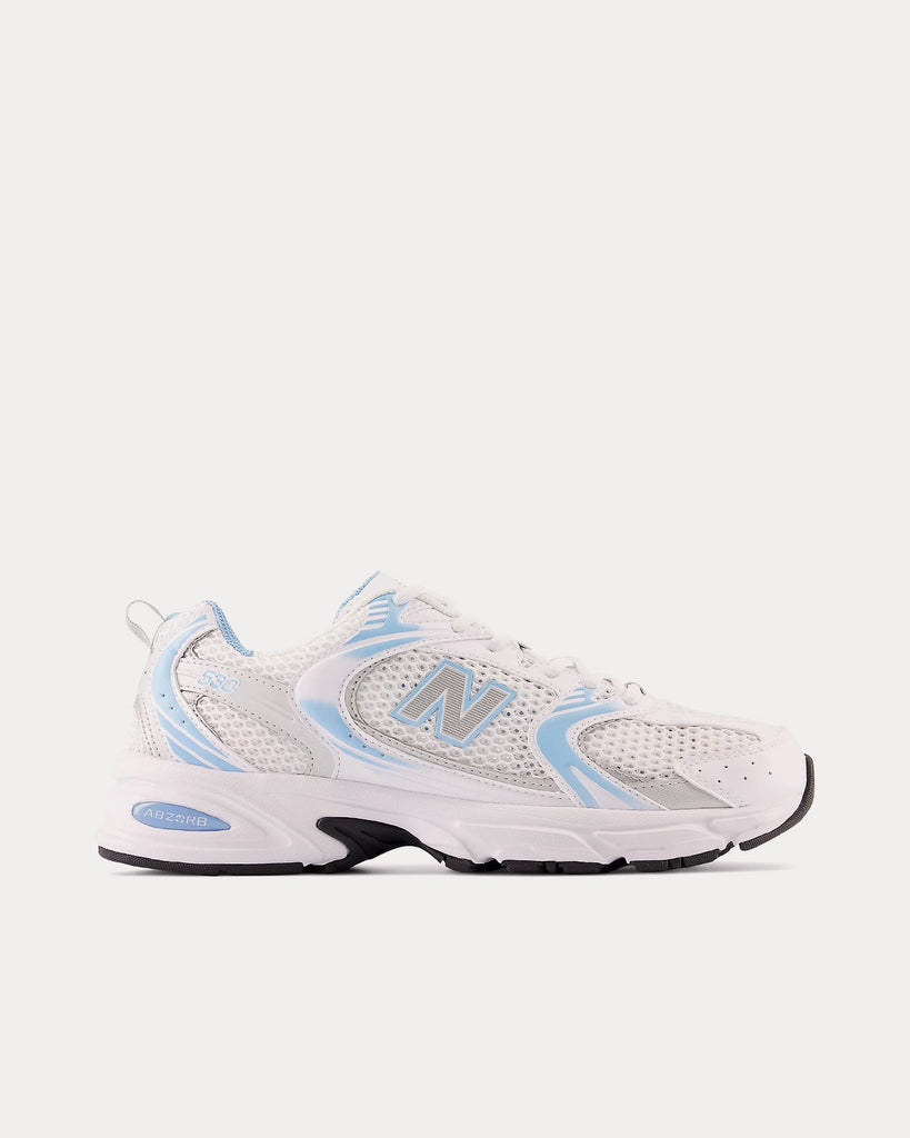 New Balance 530 White / Blue Haze / Brighton Grey Low Top Sneakers ...
