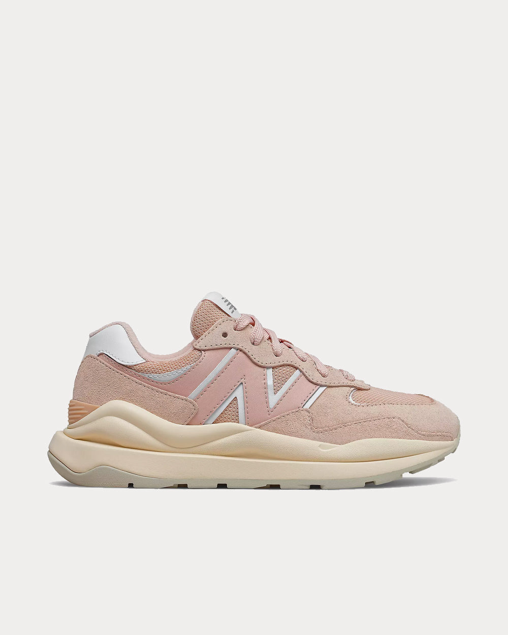 New Balance 57/40 Washed Henna with Oyster Pink Low Top Sneakers