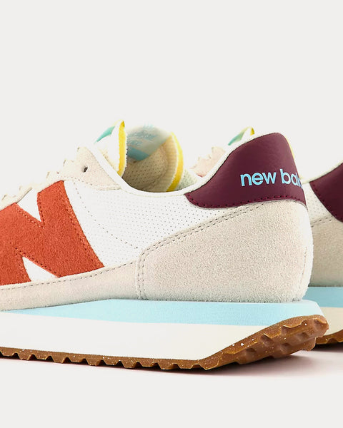 New Balance 237 Sea Salt with Soft Copper Low Top Sneakers - Sneak in Peace