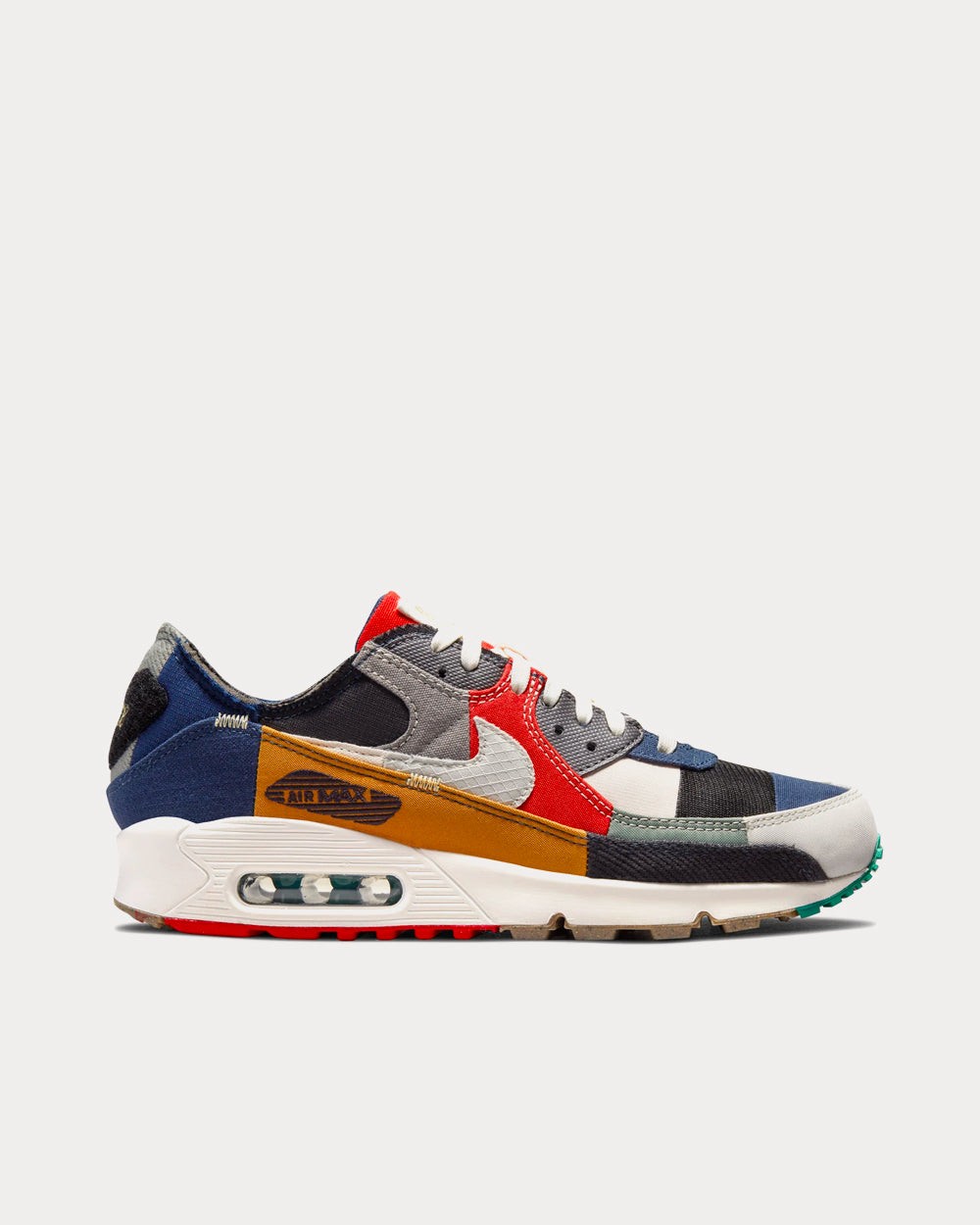 Nike Air Max 1 '87 QS Obsidian White / Midnight Navy / Gorge Green