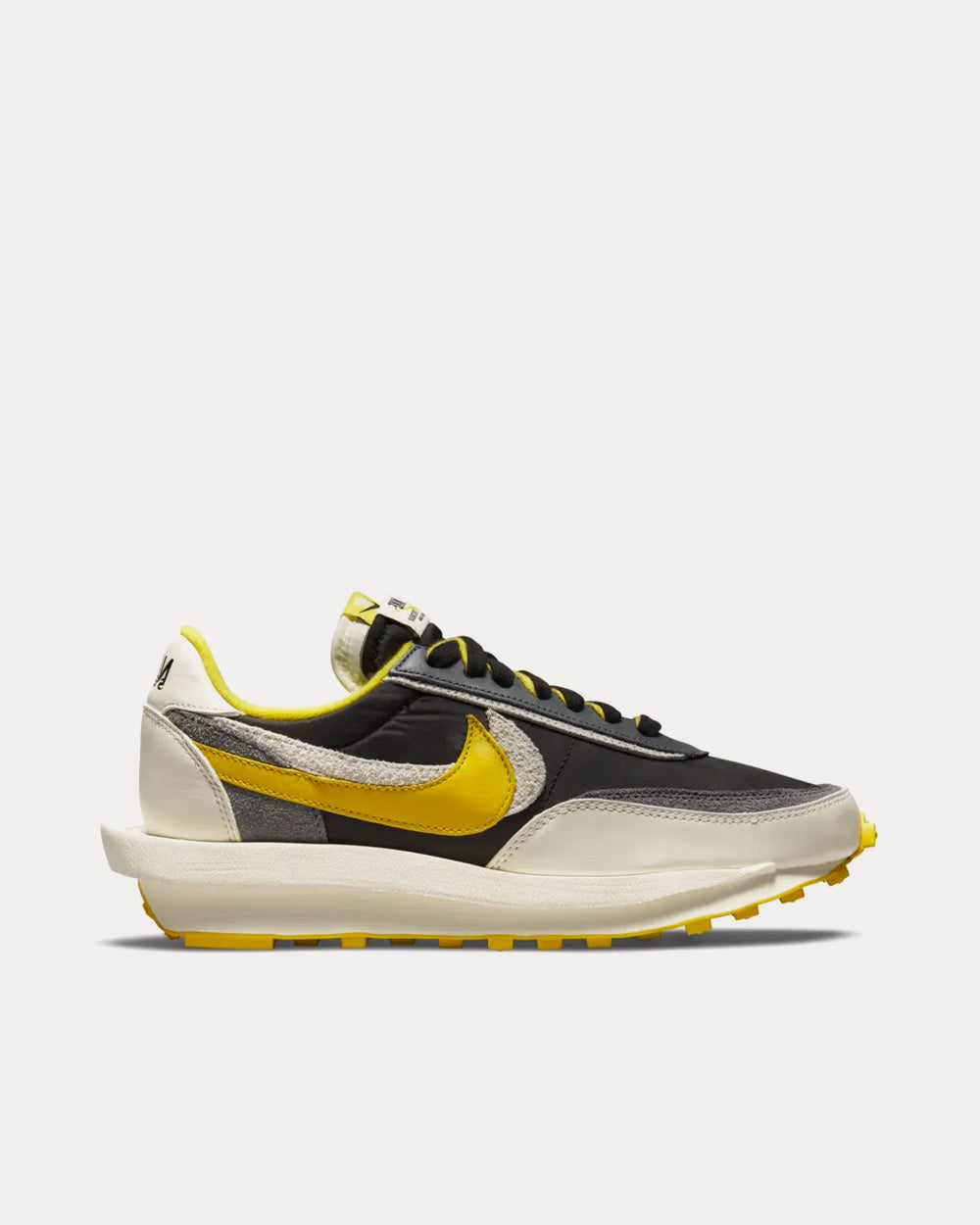 Nike x sacai x Fragment LDWaffle Light Smoke Grey / White Low Top