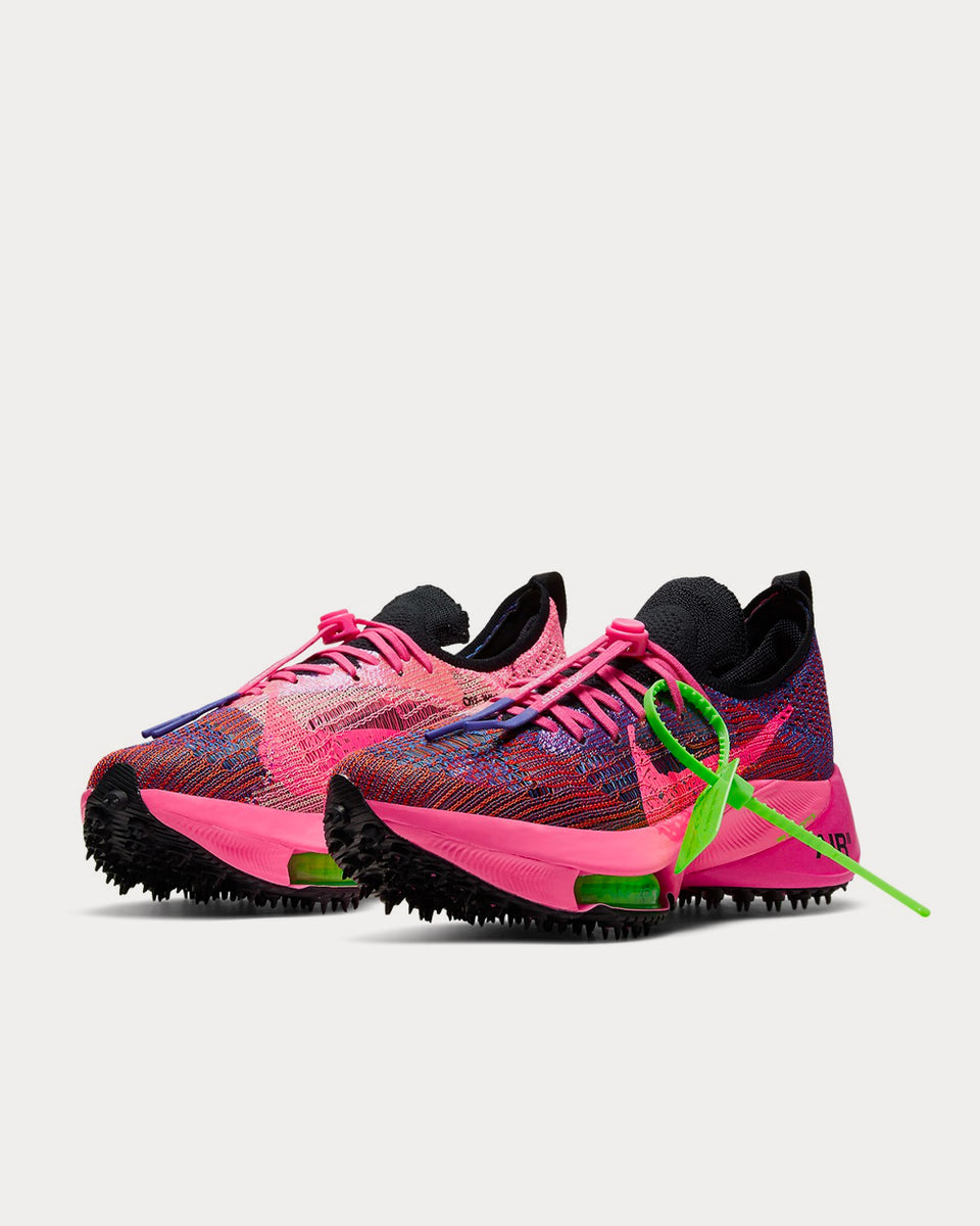 Nike x Off-White Air Zoom Tempo NEXT% Pink Glow Low Top Sneakers ...