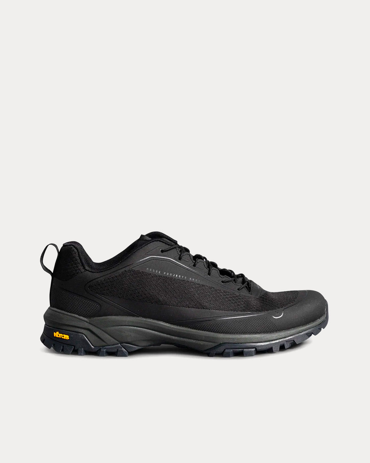 Norse Projects ARKTISK Lace Up Runner Black Running Shoes - Sneak