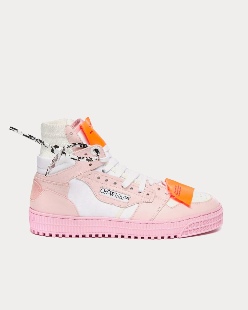 Off-White Off-Court 3.0 Pink High Top Sneakers - Sneak in Peace