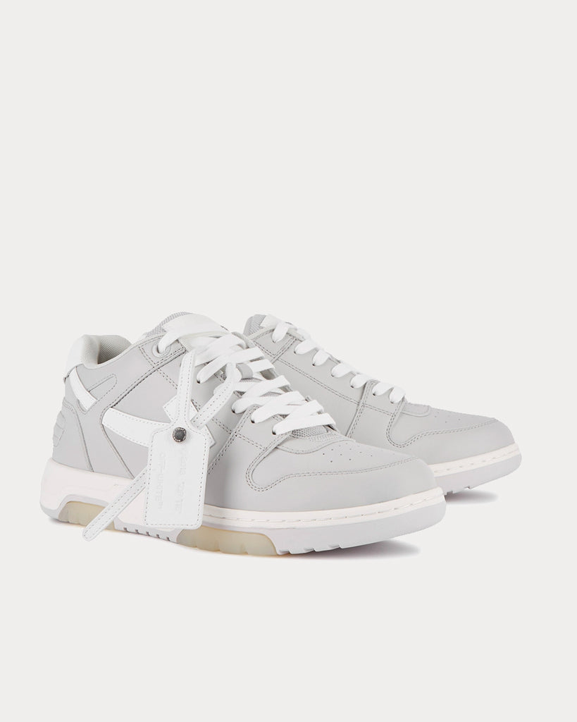 Off-White Out of Office Grey Low Top Sneakers - Sneak in Peace