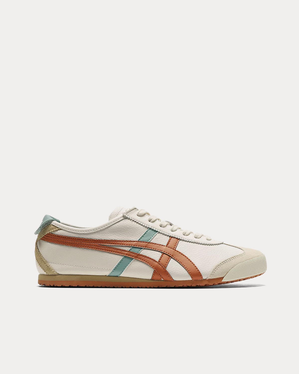 Onitsuka Tiger Mexico 66 Vermilion Citrus / Cream Slip On Sneakers 