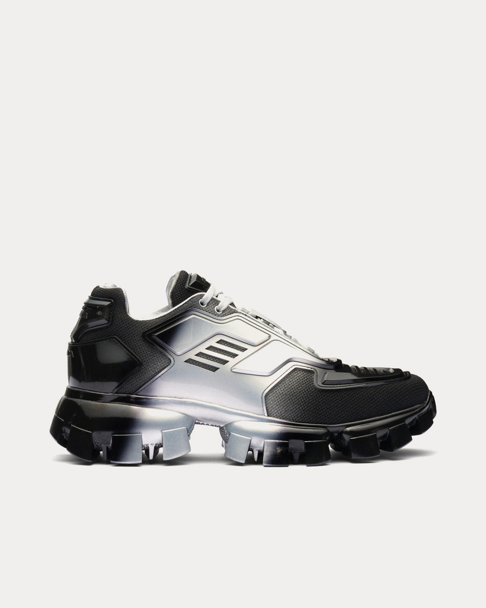 Prada Cloudbust Thunder Silver / Black Low Top Sneakers - Sneak in Peace