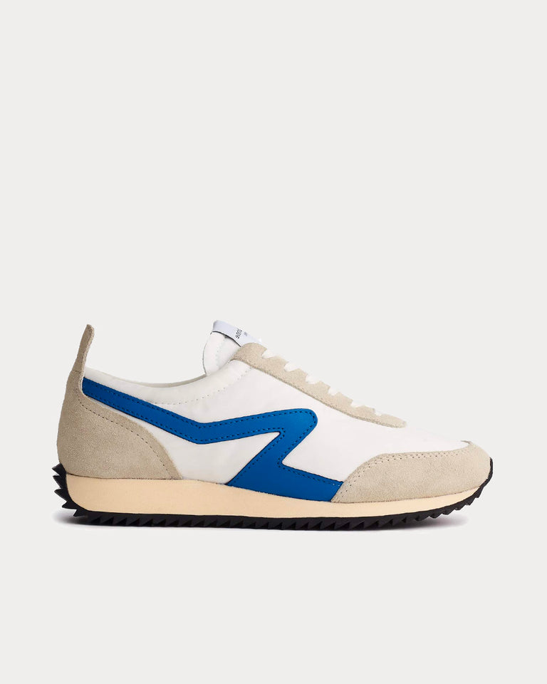 Rag & Bone Retro Runner Off White / Blue Low Top Sneakers - Sneak in Peace