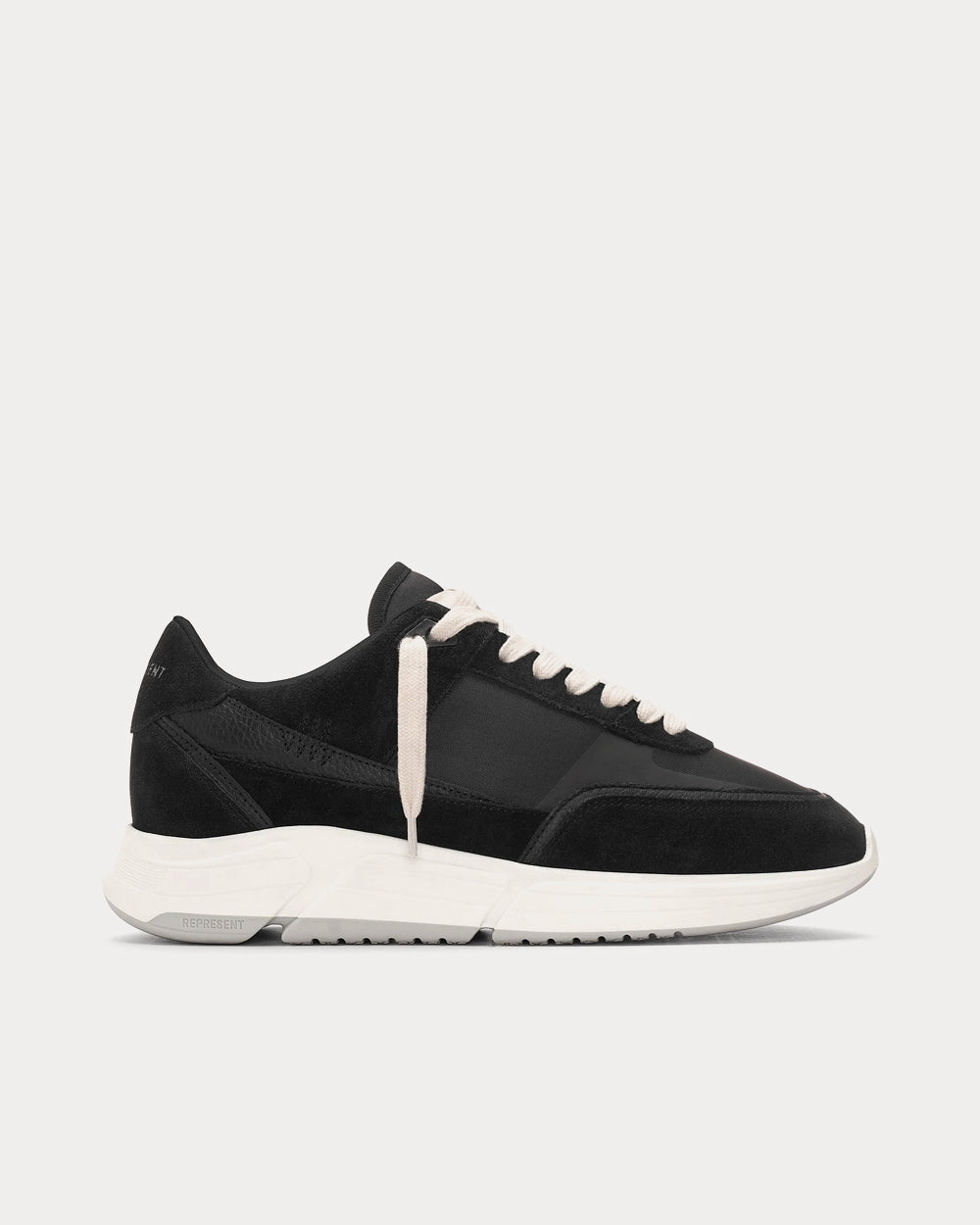 Represent Harrier Black Low Top Sneakers - Sneak in Peace