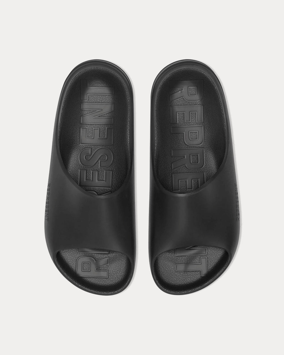 Represent Matte Black Sliders - Sneak in Peace