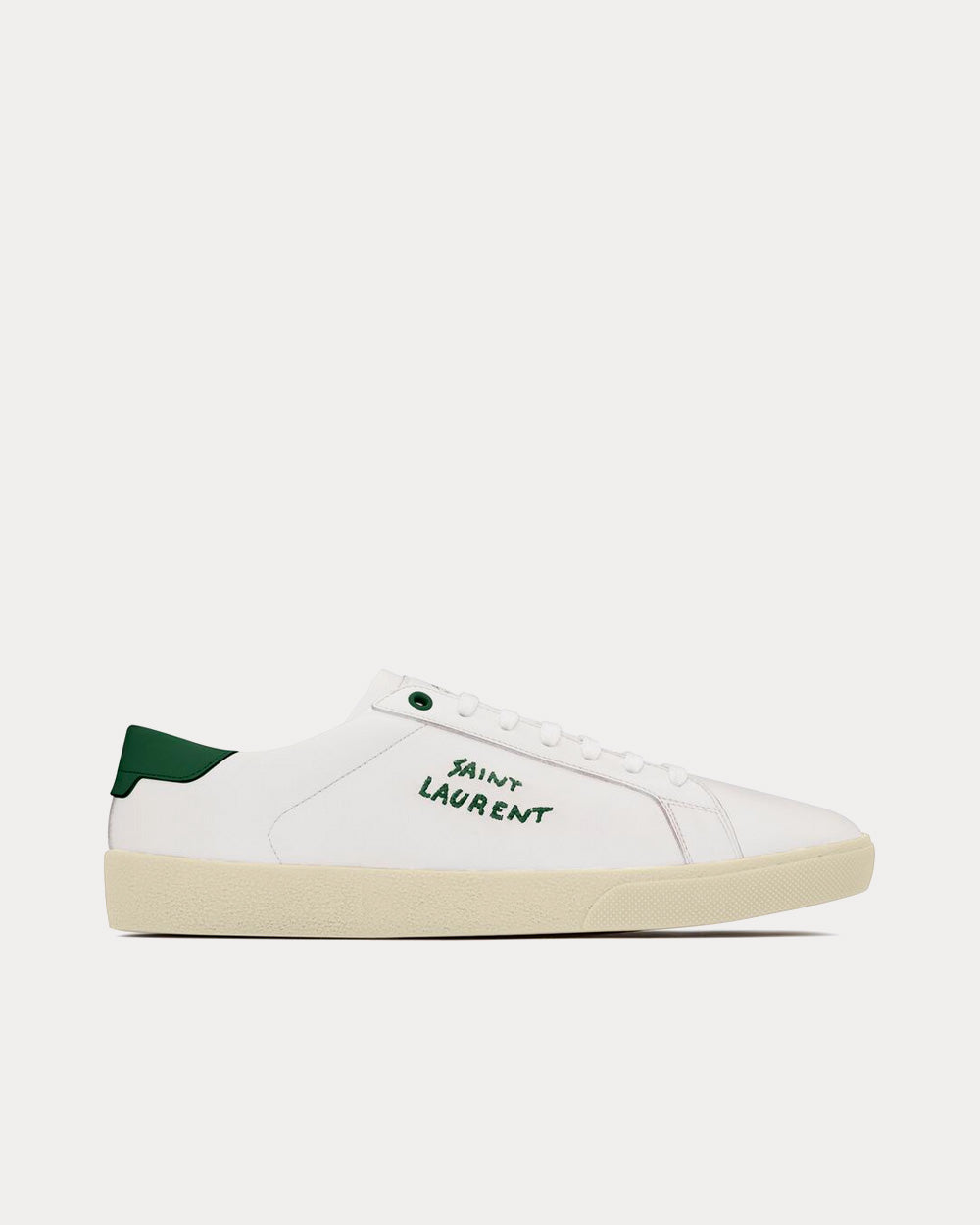 Saint Laurent SL/06 Court Classic Embroidered Canvas & Smooth