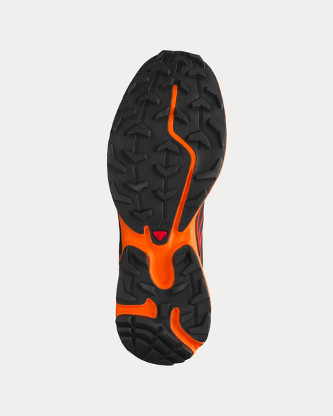 Salomon XT-6 Black / Magnet / Vibrant Orange Low Top Sneakers