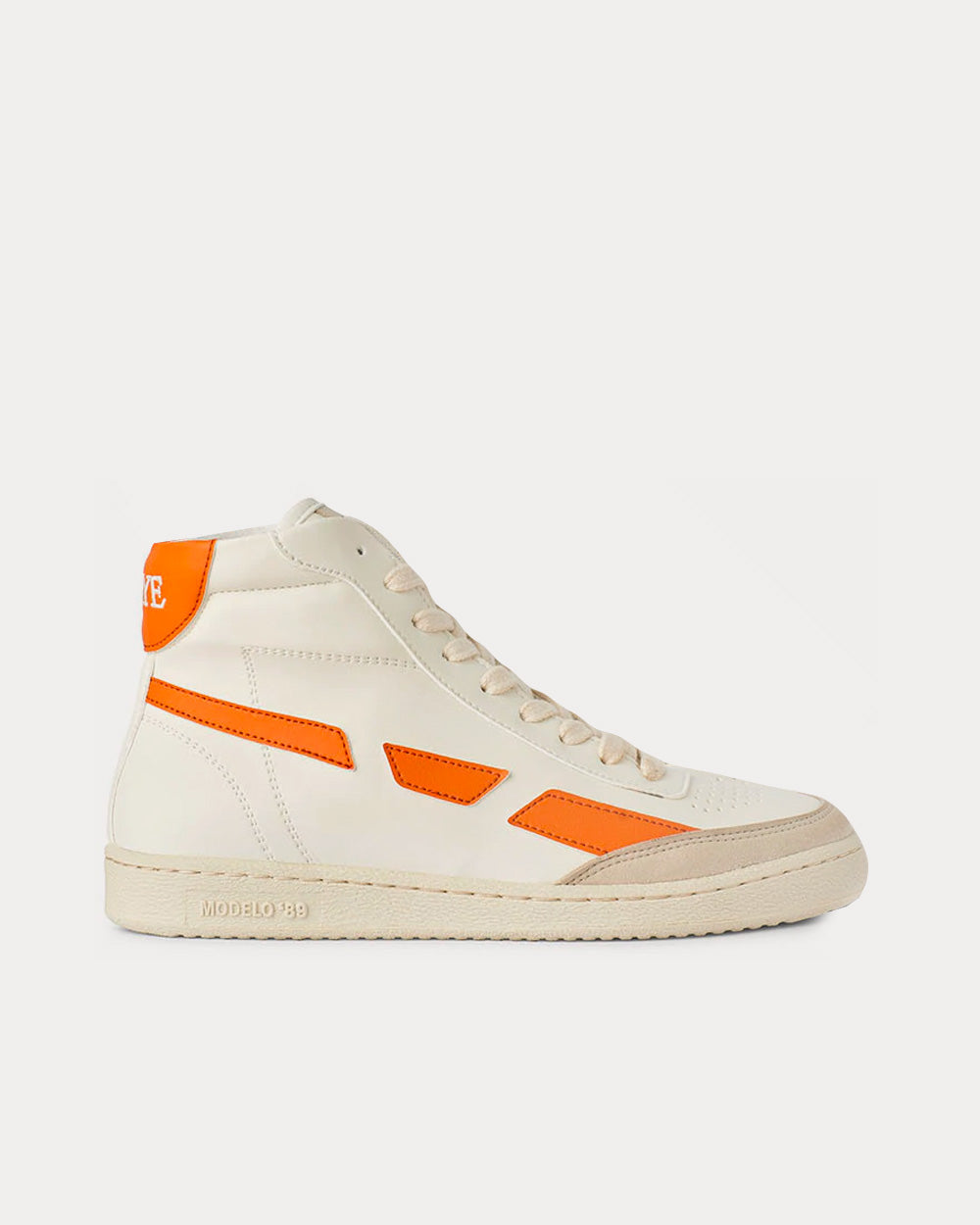 Saye Modelo '89 Vegan Hi Orange High Top Sneakers - Sneak in Peace