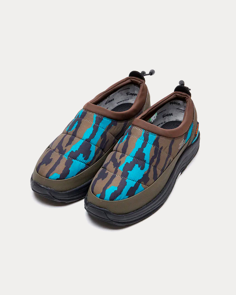 Suicoke PEPPER-evab-PT04 Brown Slip On Sneakers - Sneak in Peace