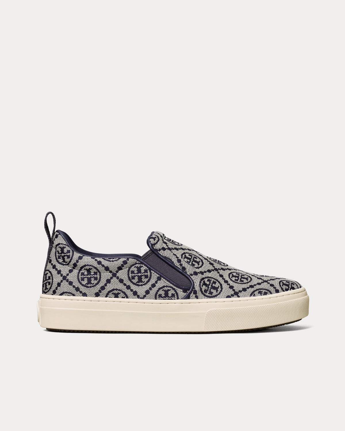 Tory Burch T Monogram Navy / Perfect Navy Slip On Sneakers - Sneak in Peace