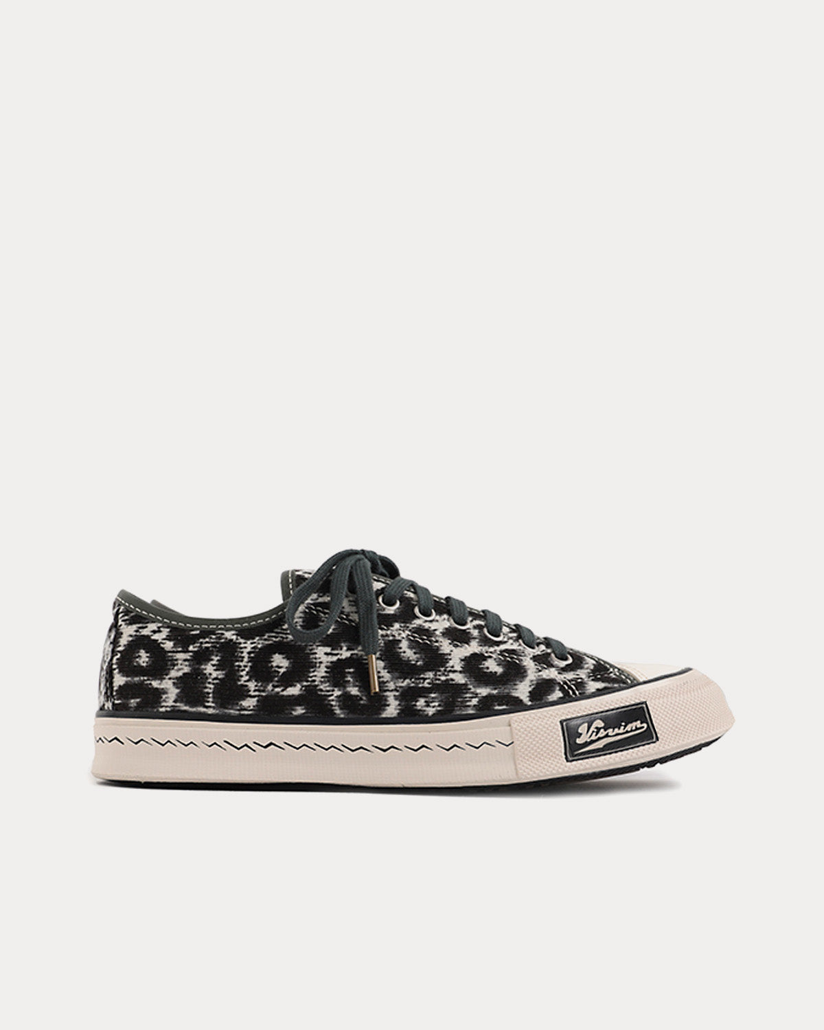 Visvim Skagway Lo Leopard Grey Low Top Sneakers - Sneak in Peace